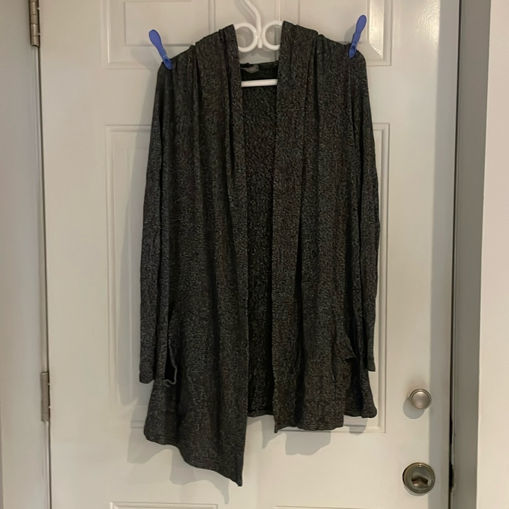 Gray Cardigan